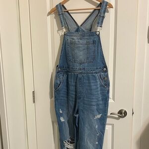 Ardene Blue Denim Jeans Overalls